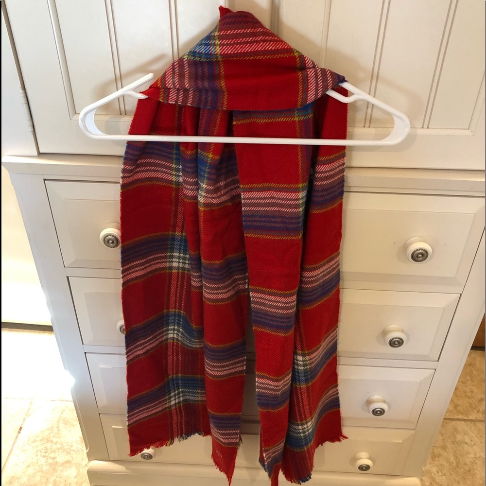 Hollister Plaid Scarf